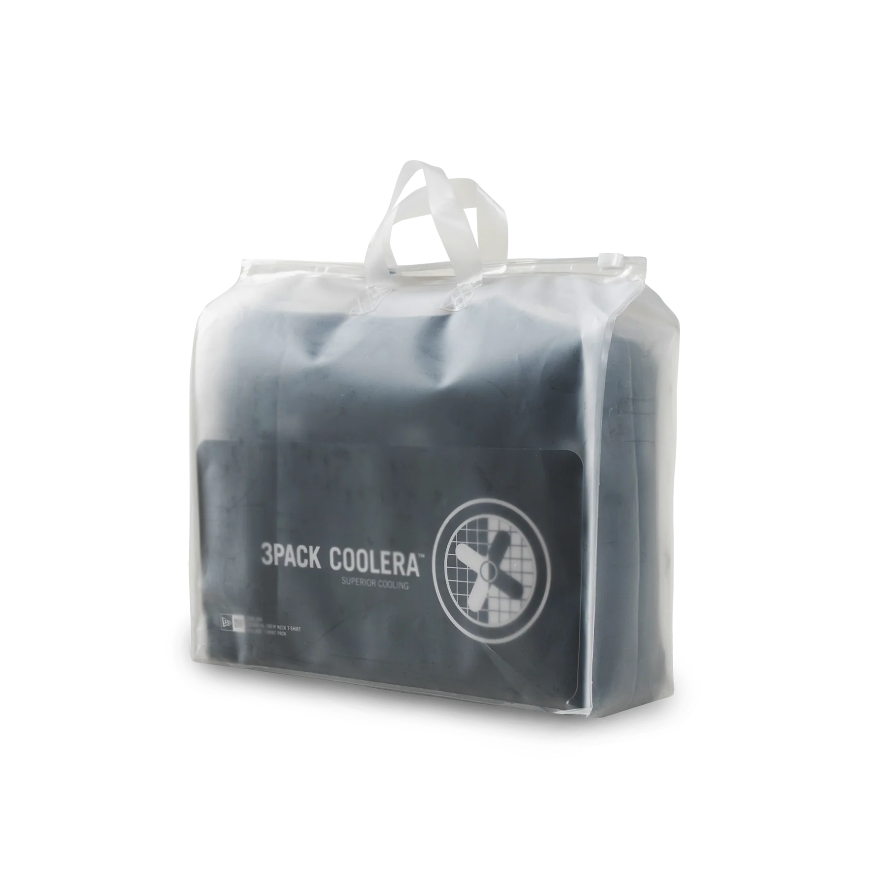 NEW ERA BASICS 3 PACK COOL ERA BLACK SHORT SLEEVE T-SHIRT