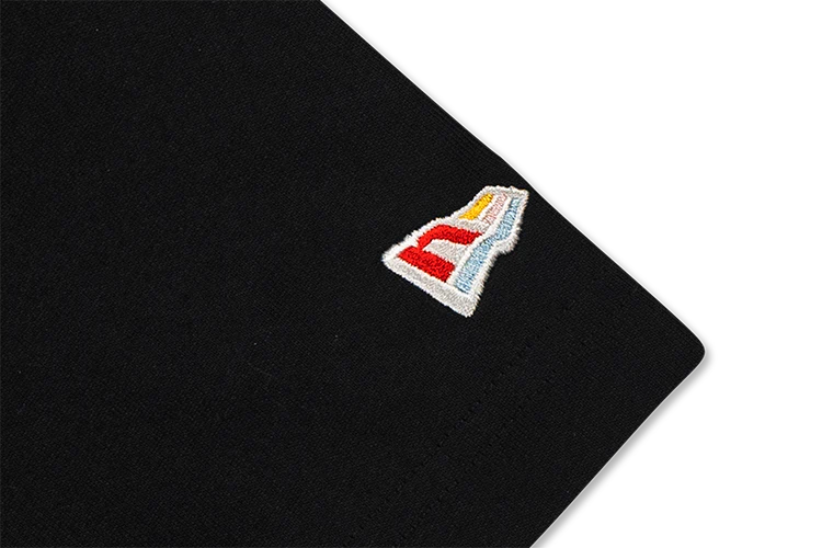 LOS ANGELES DODGERS TINT BRUSH BLACK SHORT SLEEVE T-SHIRT