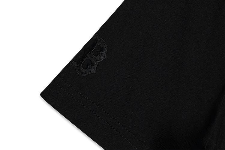 BOSTON RED SOX TINT BRUSH BLACK SHORT SLEEVE T-SHIRT