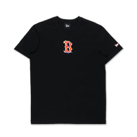 BOSTON RED SOX TINT BRUSH BLACK SHORT SLEEVE T-SHIRT
