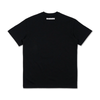 OAKLAND RAIDERS HALL OF NFL CHAMPIONS BLACK SHORT SLEEVE T-SHIRT