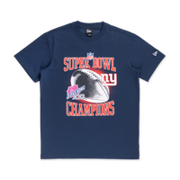 NEW YORK GIANTS HALL OF NFL CHAMPIONS OCEANSIDE BLUE SHORT SLEEVE T-SHIRT