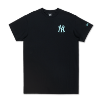 New York Yankees Color Era Black Women Long Tee