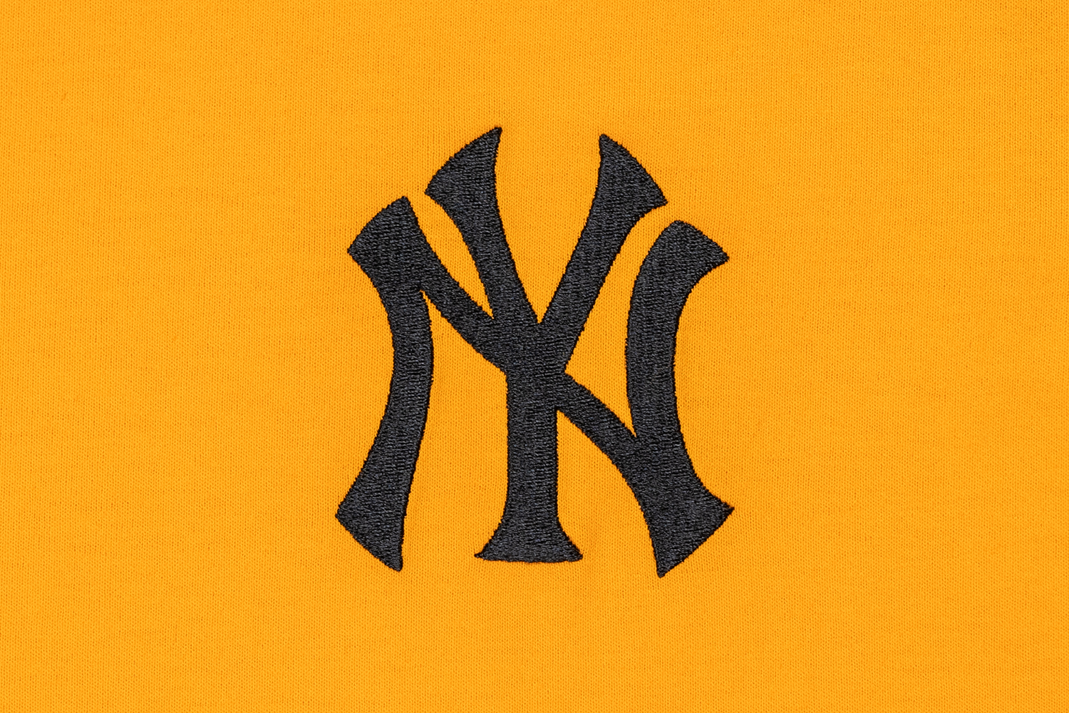 New York Yankees Color Era Orange Women Crop Tee