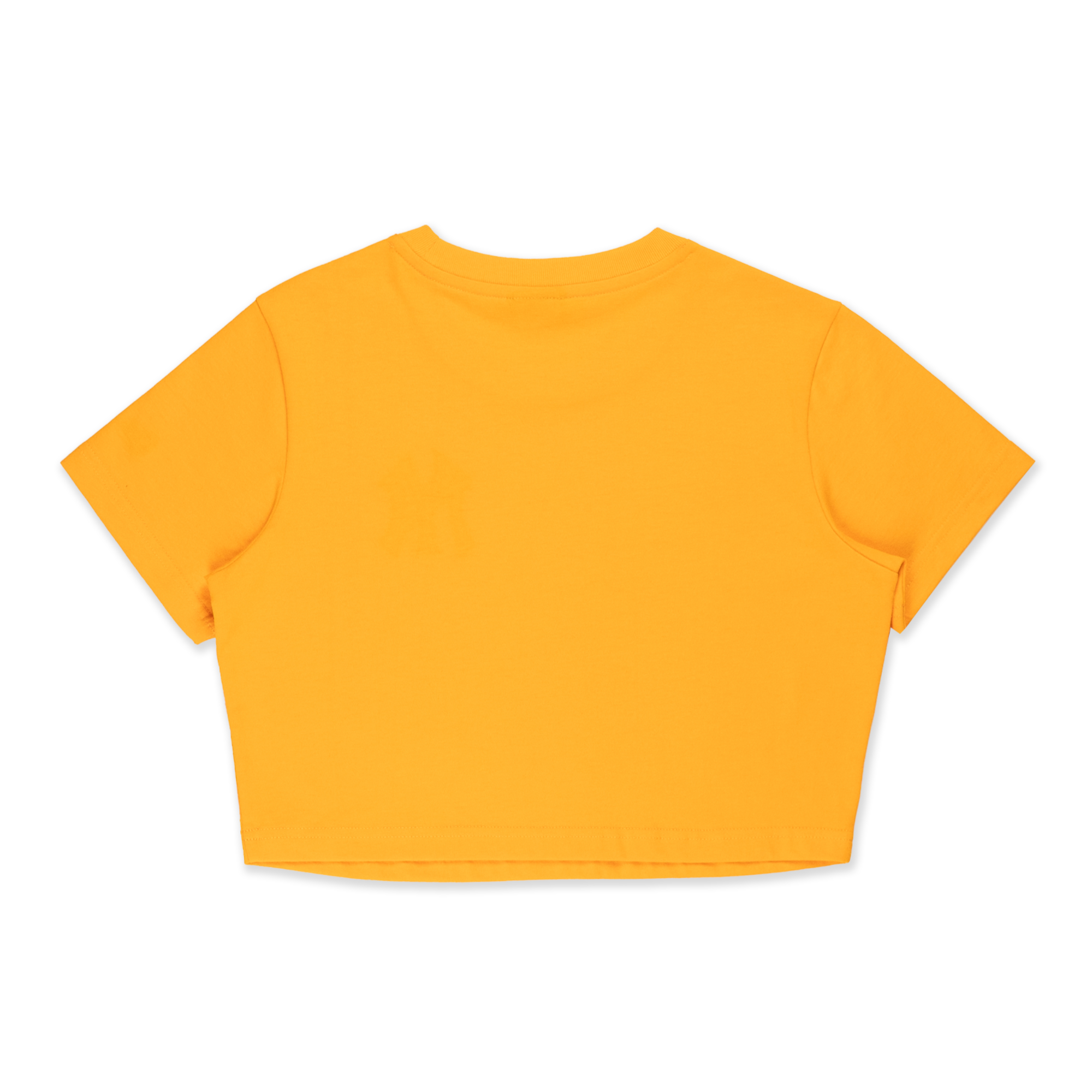 New York Yankees Color Era Orange Women Crop Tee