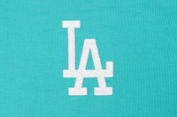 Los Angeles Dodgers Color Era Arctic Teal Women Crop Tee