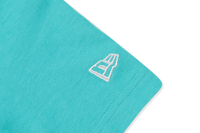 Los Angeles Dodgers Color Era Arctic Teal Women Crop Tee