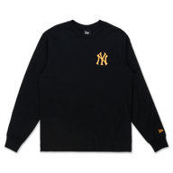 New York Yankees Color Era Black Long Sleeve T-Shirt
