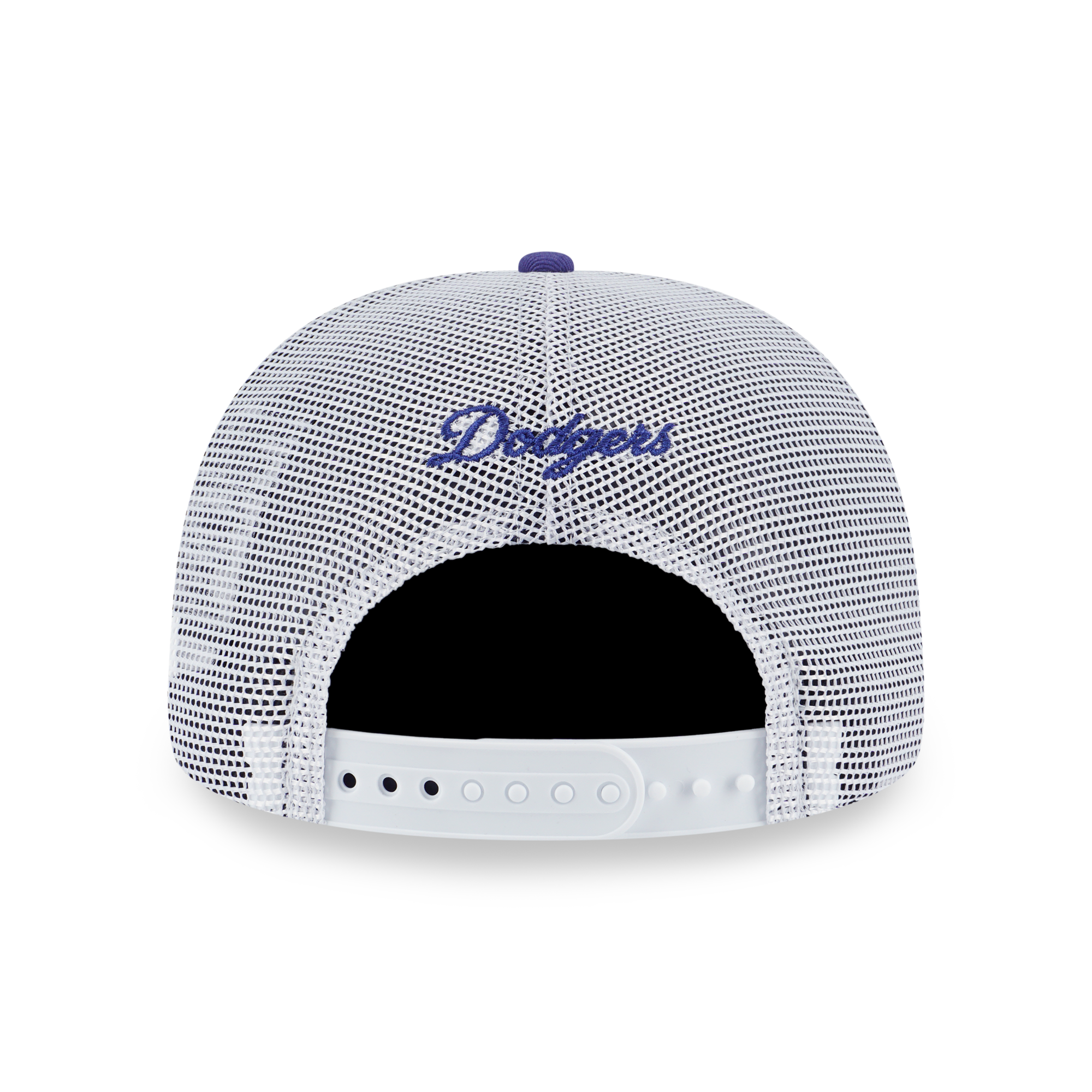 Los Angeles Dodgers Color Era 2-Tone White Rear Ink Purple 9Forty AF Trucker Cap