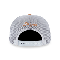 Los Angeles Dodgers Color Era 2-Tone White Rear Deep Sand Brown 9Forty AF Trucker Cap