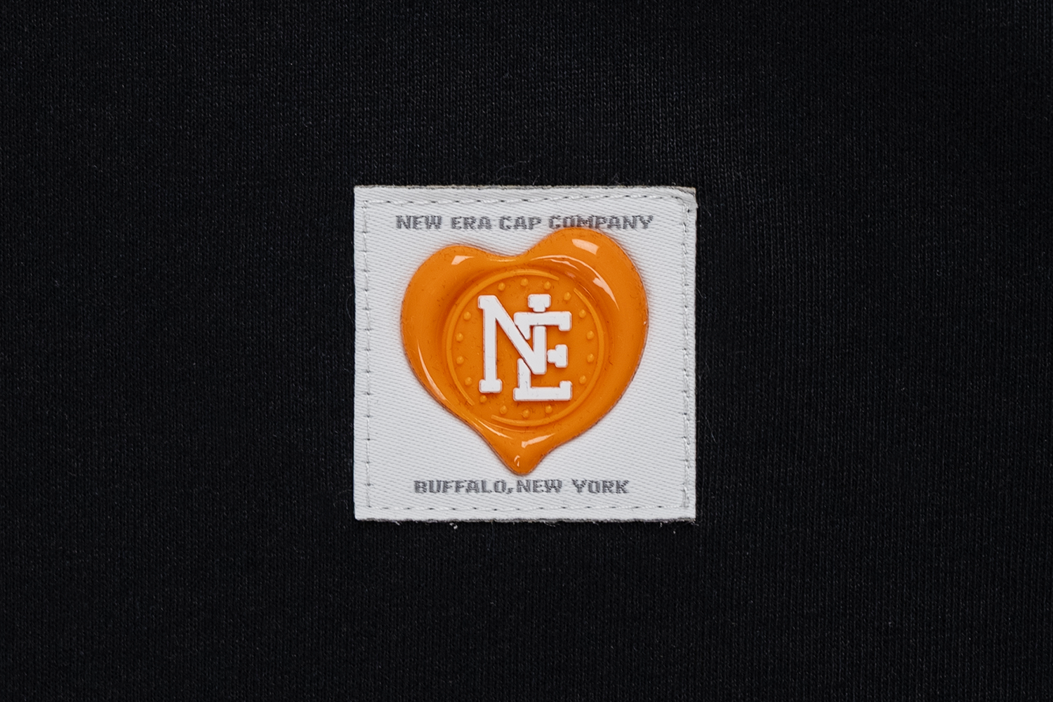 New Era Valentine's Day Black Short Sleeve T-Shirt