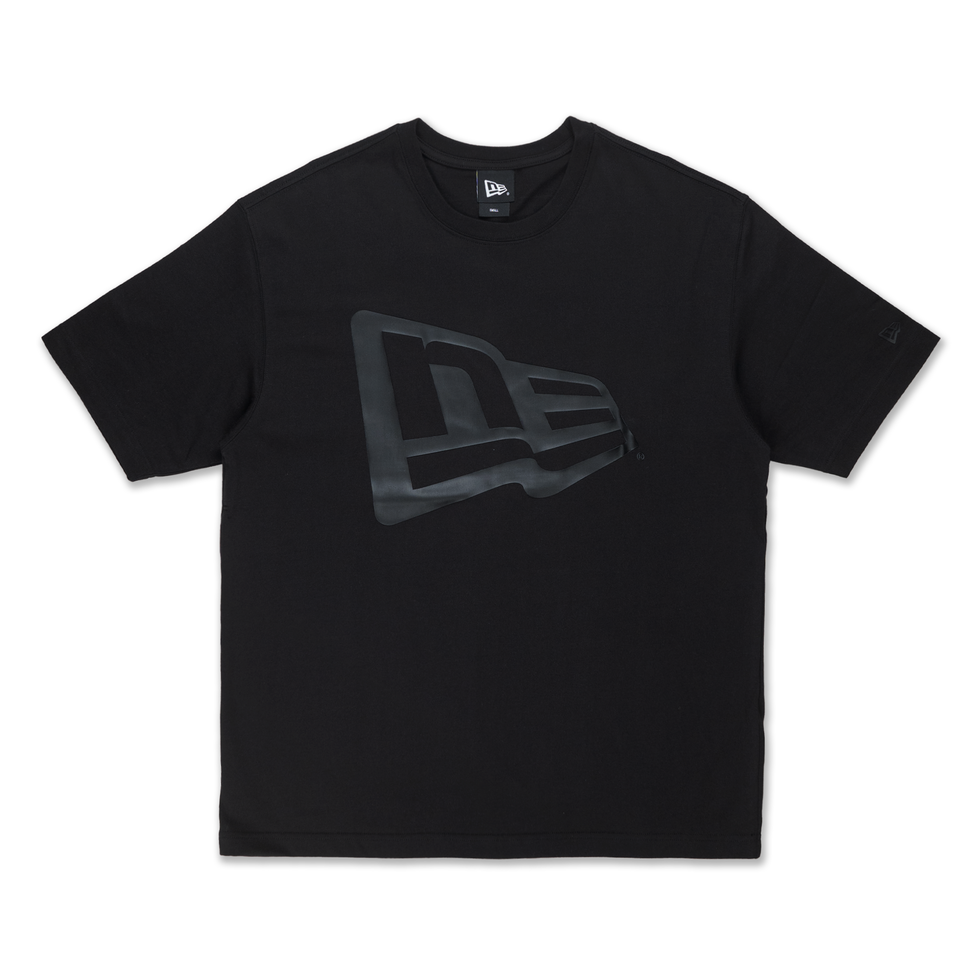 New Era Premium Black Oversized Short Sleeve T-Shirt