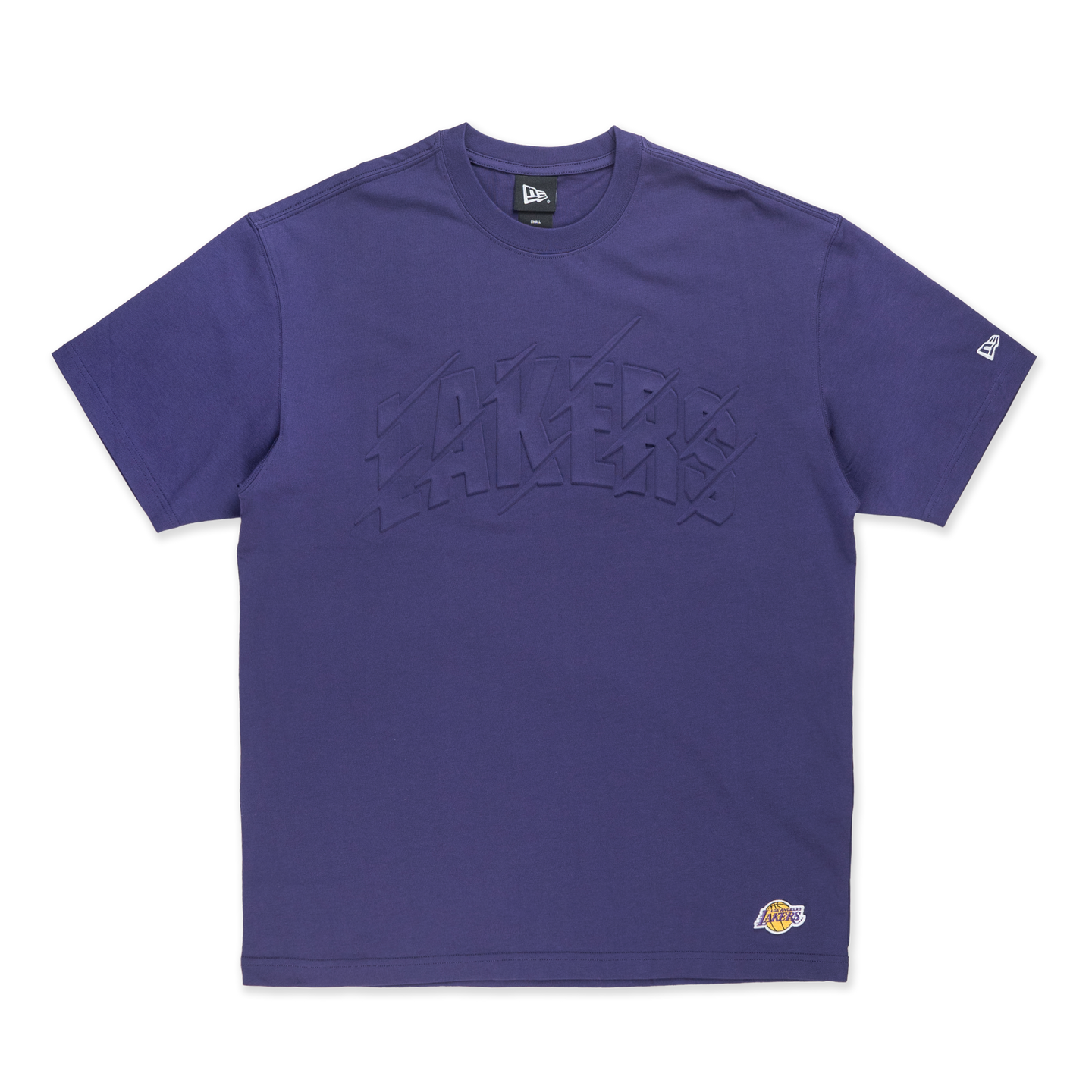 Los Angeles Lakers Basketball Tonal Pack Purple Oversized Short Sleeve T-Shirt