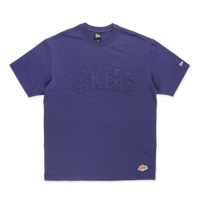 Los Angeles Lakers Basketball Tonal Pack Purple Oversized Short Sleeve T-Shirt
