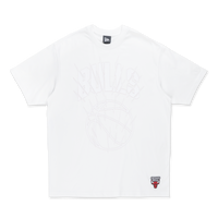 Chicago Bulls Basketball Tonal Pack White Oversized Short Sleeve T-Shirt