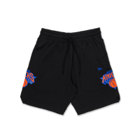 New York Knicks NBA Doodles Black Knit Shorts