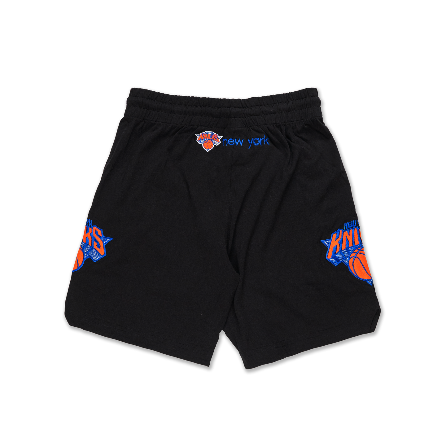 New York Knicks NBA Doodles Black Knit Shorts