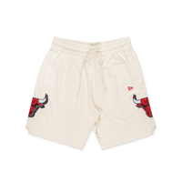 Chicago Bulls NBA Doodles Chrome White Knit Shorts