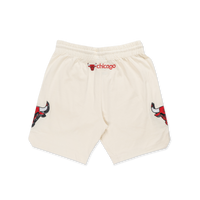 Chicago Bulls NBA Doodles Chrome White Knit Shorts
