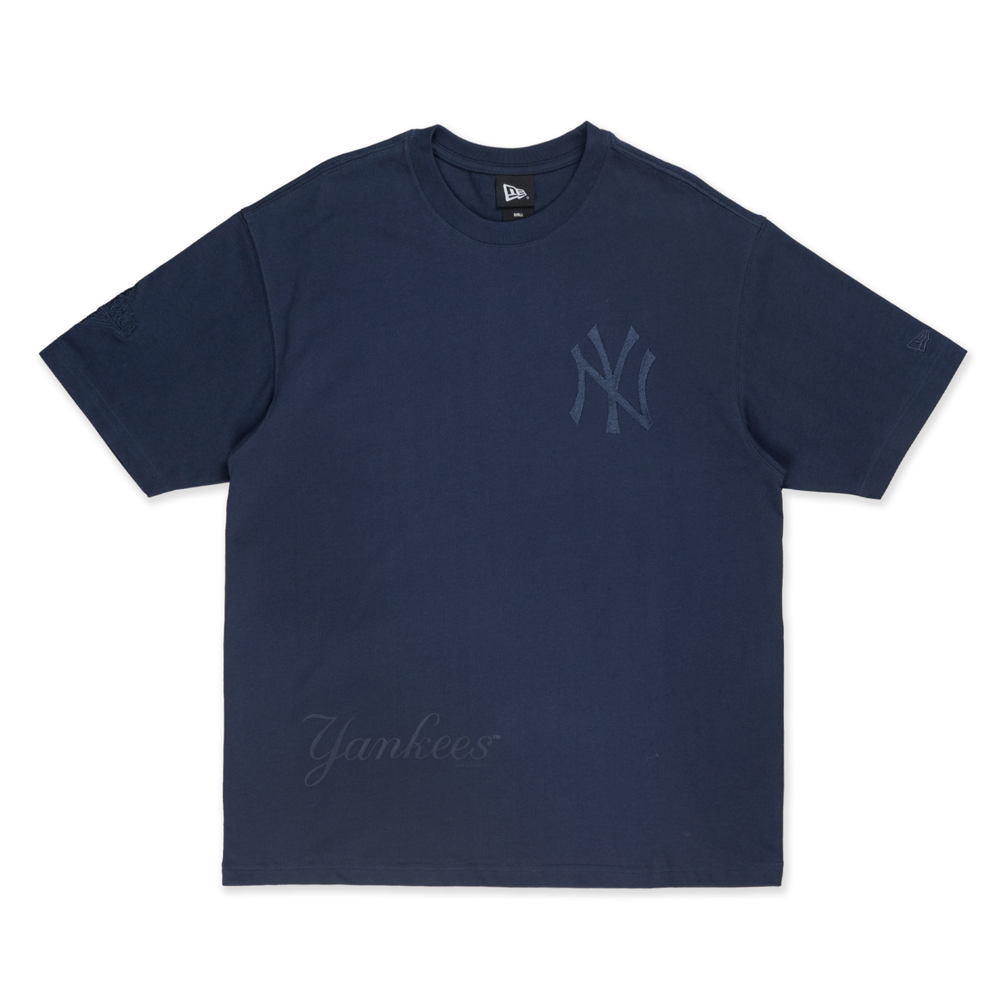 New York Yankees Cooperstown Tonal Pack Oceanside Blue Oversized Short Sleeve T-Shirt