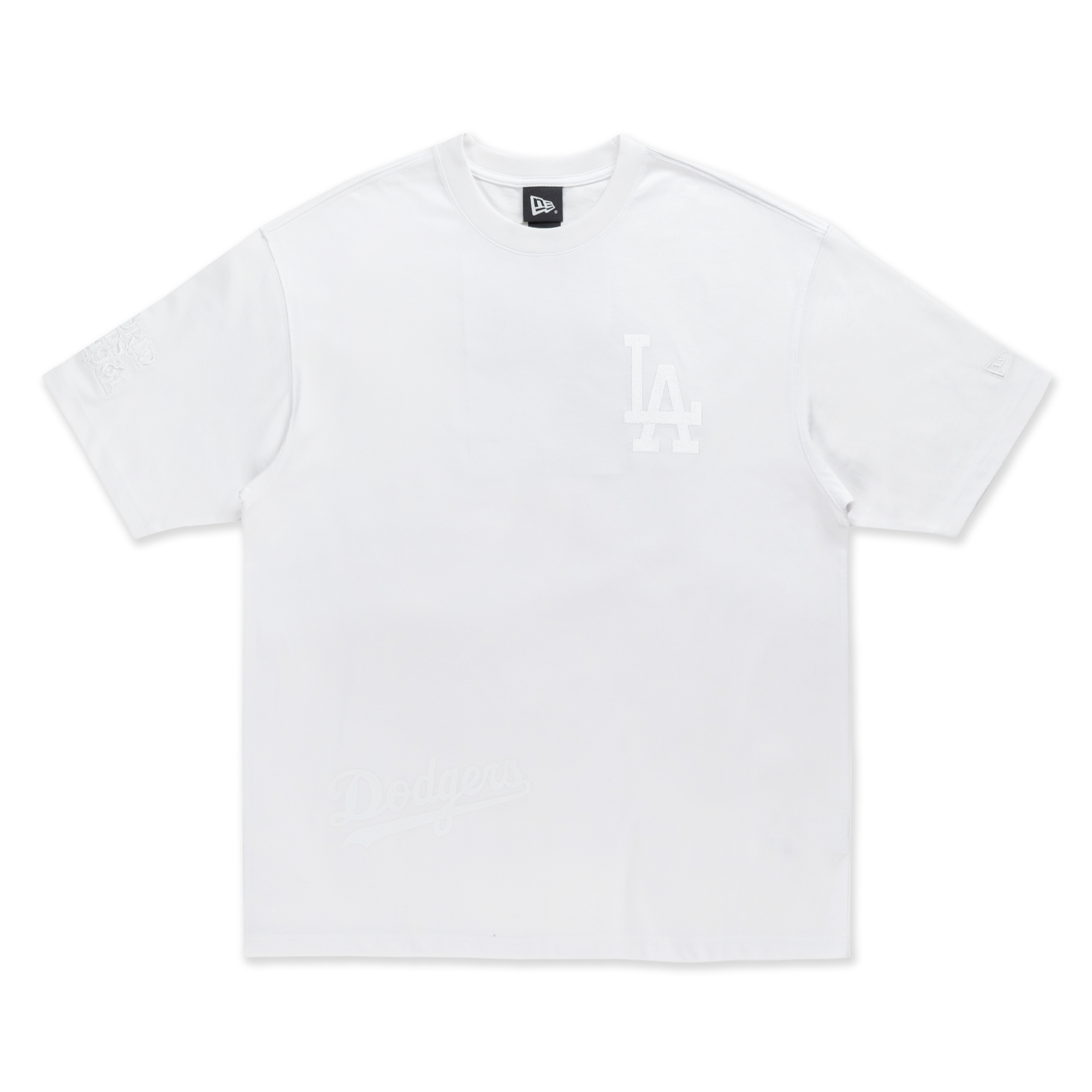 Los Angeles Dodgers Cooperstown Tonal Pack White Oversized Short Sleeve T-Shirt