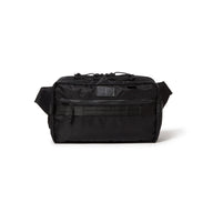 Square Waist Bag 7L Nylon Twill Black