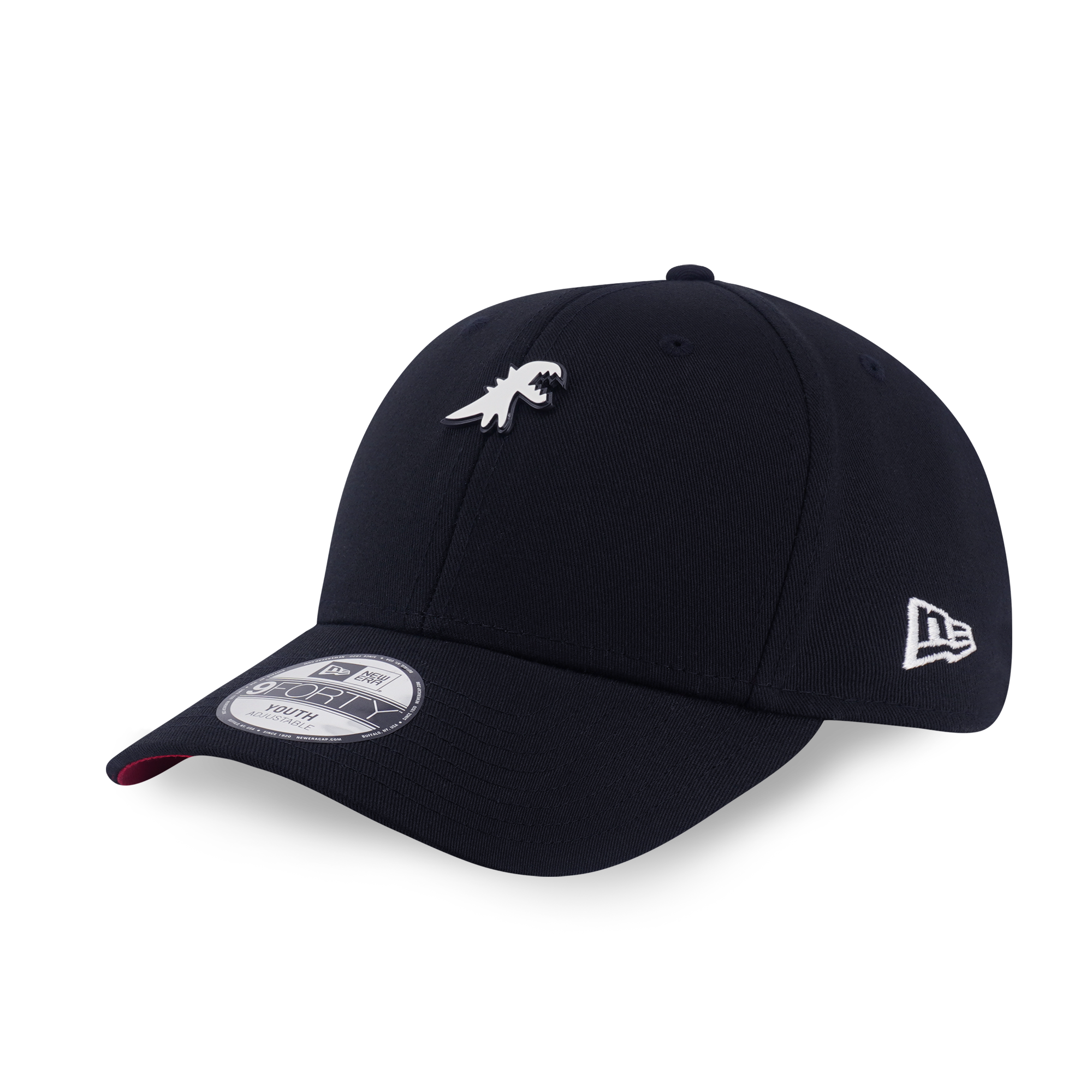 New Era X Sport White Dino Black Kids 9Forty Cap – New Era