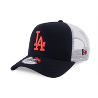 LOS ANGELES DODGERS COLOR ERA 2-TONE WHITE REAR BLACK 9FORTY AF TRUCKER CAP