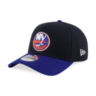 New York Islanders NHL Team Logo 2-Tone Royal Visor Black 9Forty AF Cap