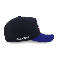 New York Islanders NHL Team Logo 2-Tone Royal Visor Black 9Forty AF Cap