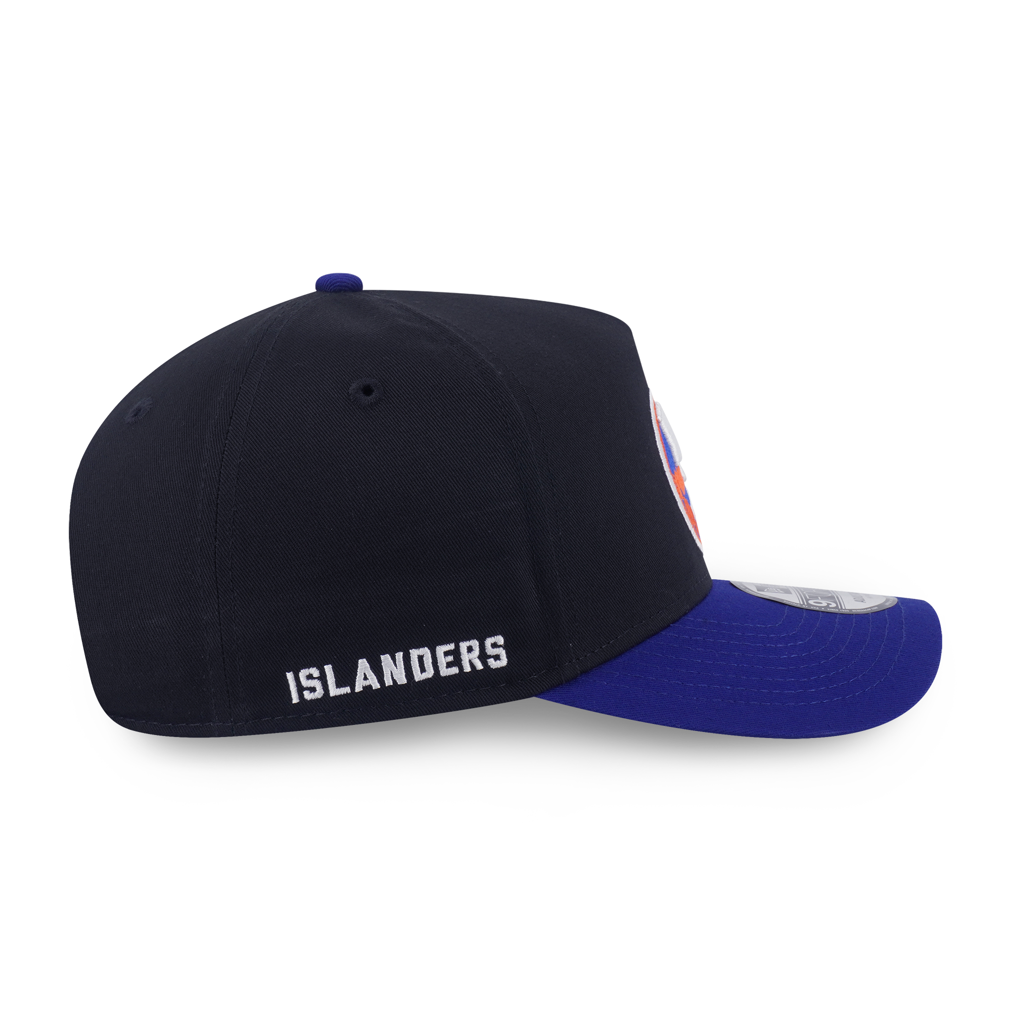 New York Islanders NHL Team Logo 2-Tone Royal Visor Black 9Forty AF Cap