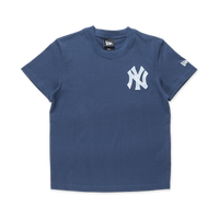 NEW YORK YANKEES PATCHWORK OCEANSIDE BLUE WOMEN SHORT SLEEVE T-SHIRT