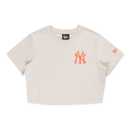New York Yankees Color Era Stone Women Crop Tee