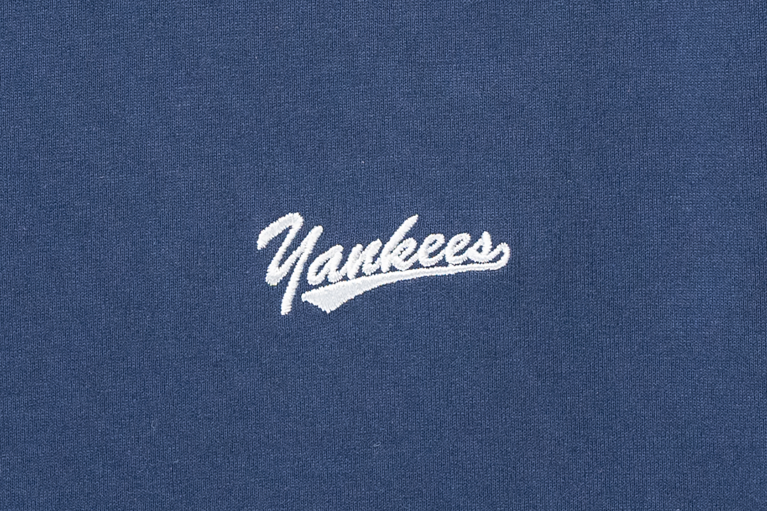 NEW YORK YANKEES PATCHWORK OCEANSIDE BLUE SHORT SLEEVE T-SHIRT