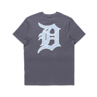 DETROIT TIGERS PATCHWORK GRAPHITE SHORT SLEEVE T-SHIRT