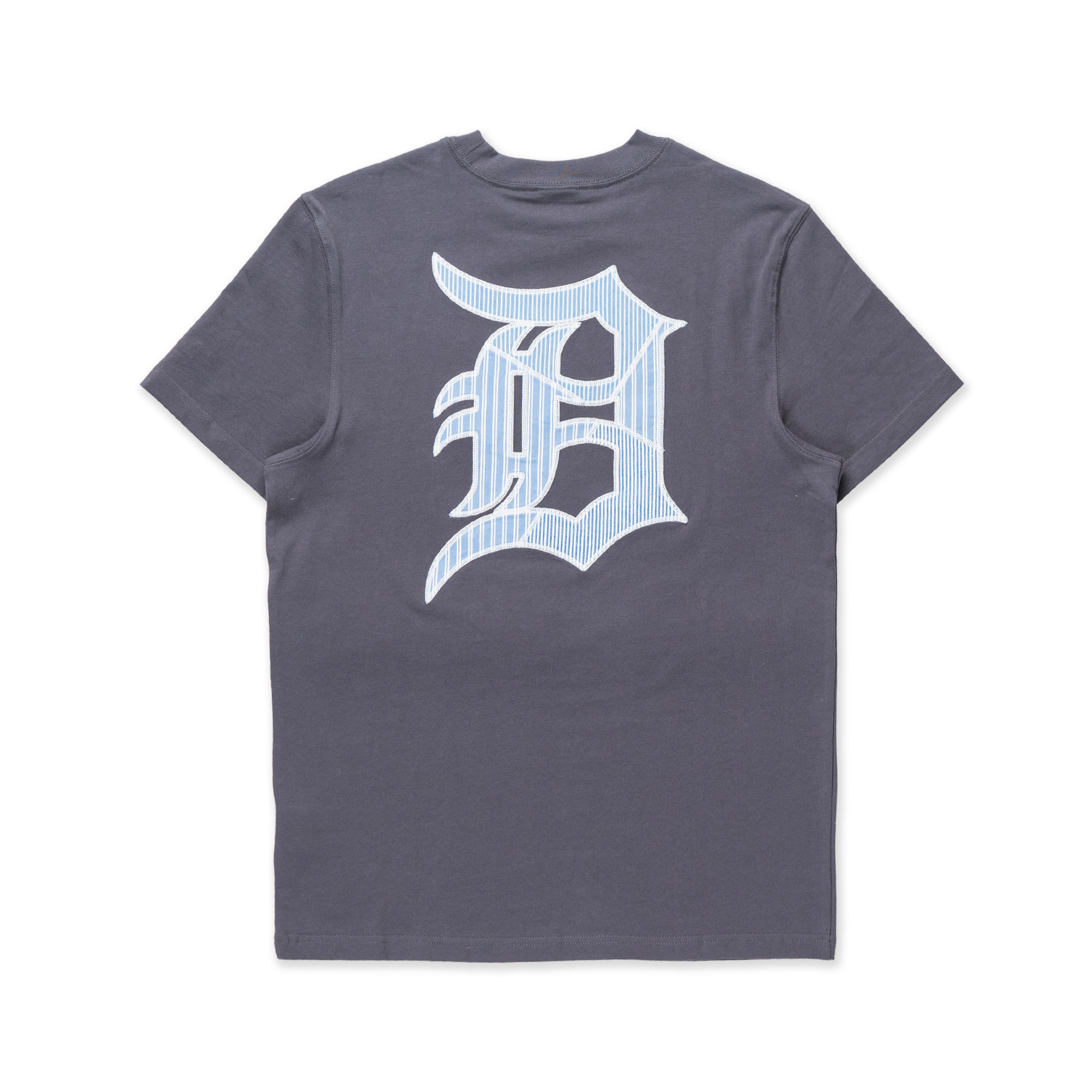 DETROIT TIGERS PATCHWORK GRAPHITE SHORT SLEEVE T-SHIRT
