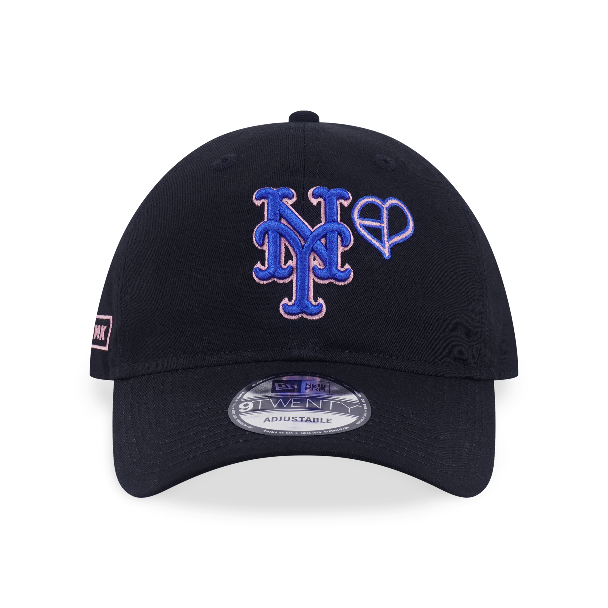 NEW ERA X MLB X BLACKPINK 2025 NEW YORK METS BLACK 9TWENTY CAP