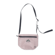 NEW ERA MOUNTAIN LOGO ASH BROWN DRAWSTRING SHOULDER BAG