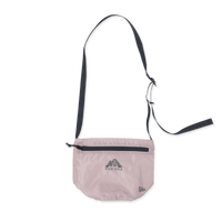 NEW ERA MOUNTAIN LOGO ASH BROWN DRAWSTRING SHOULDER BAG