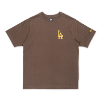 LOS ANGELES DODGERS COLOR ERA CHOCOLATE SHORT SLEEVE T-SHIRT