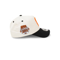 SAN FRANCISCO GIANTS ASG VINTAGE WHITE CHROME 2TONE BLACK VISOR 9FORTY AF CAP