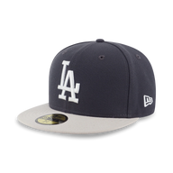 LOS ANGELES DODGERS PAVEMENT STONE VISOR GRAPHITE 59FIFTY CAP