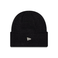 New Era Black Wide Cuff Beanie