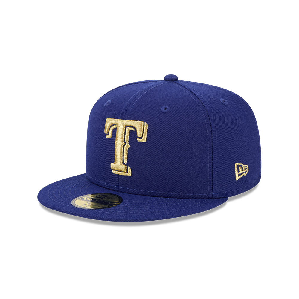 JUNIOR 59FIFTY MLB GOLD TEXAS RANGERS