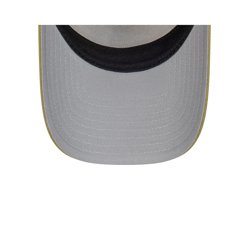 Los Angeles Lakers Beansprout 2-Tone Moss Green Visor Oat Milk 9Forty AF Cap