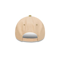 Los Angeles Lakers Beansprout 2-Tone Moss Green Visor Oat Milk 9Forty AF Cap