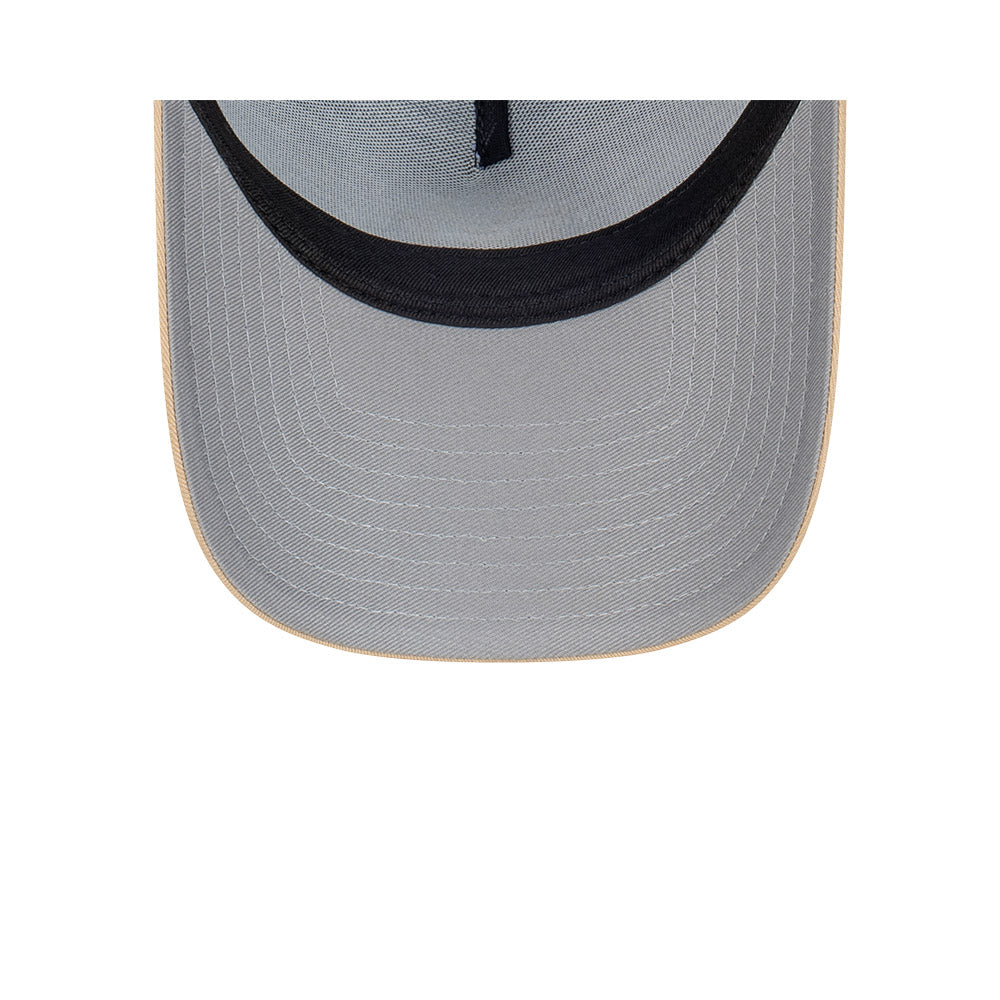 Los Angeles Dodgers Blueberry Cream 2-Tone Oat Milk Visor Iris Flower 9Forty AF Cap