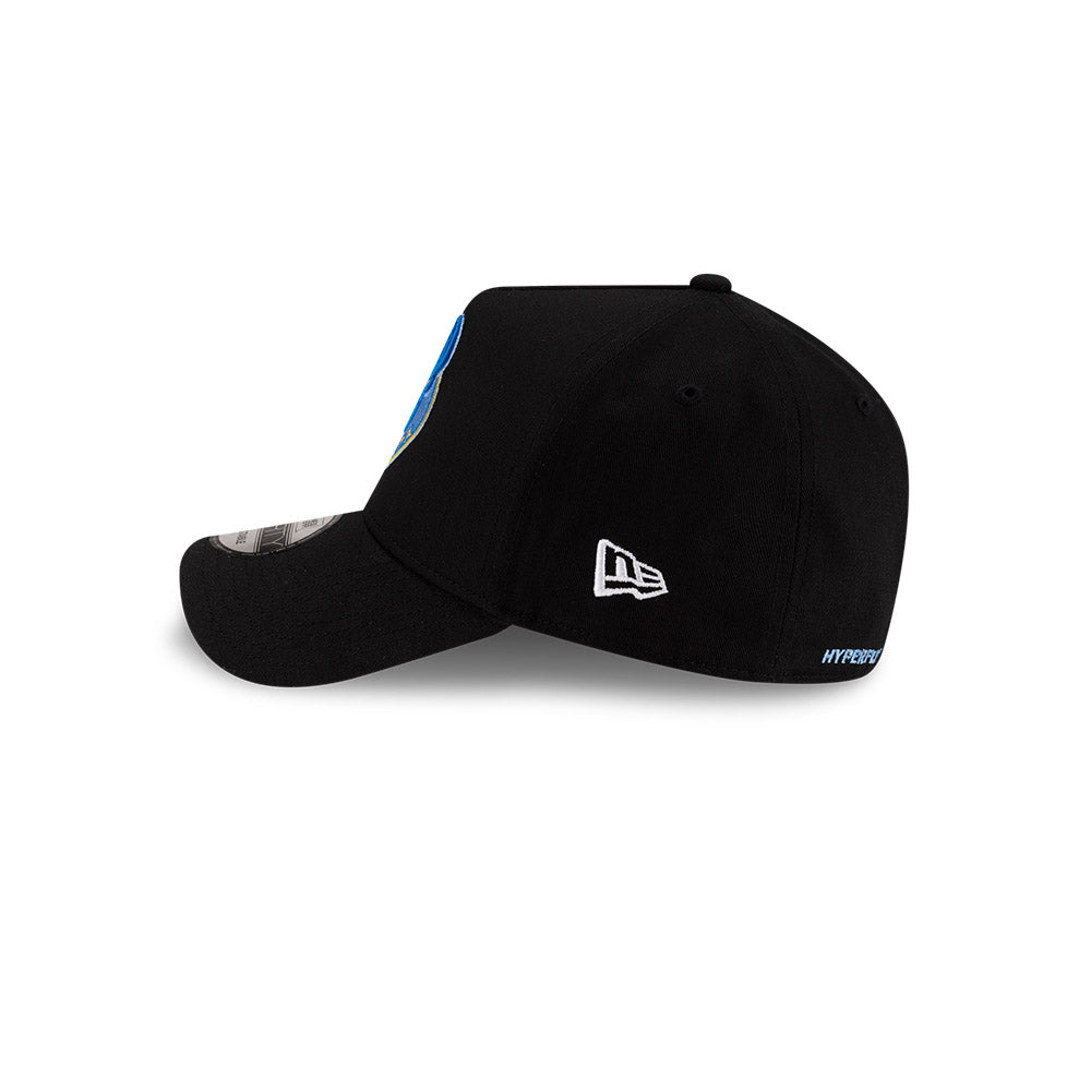 New Era x Hyperfly Katakana x NBA 20152 Milwaukee Bucks 9Forty A-Frame Black