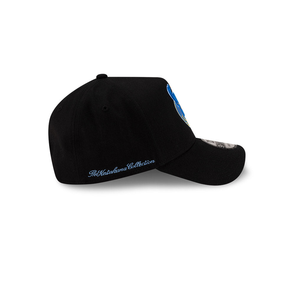 New Era x Hyperfly Katakana x NBA 20152 Milwaukee Bucks 9Forty A-Frame Black