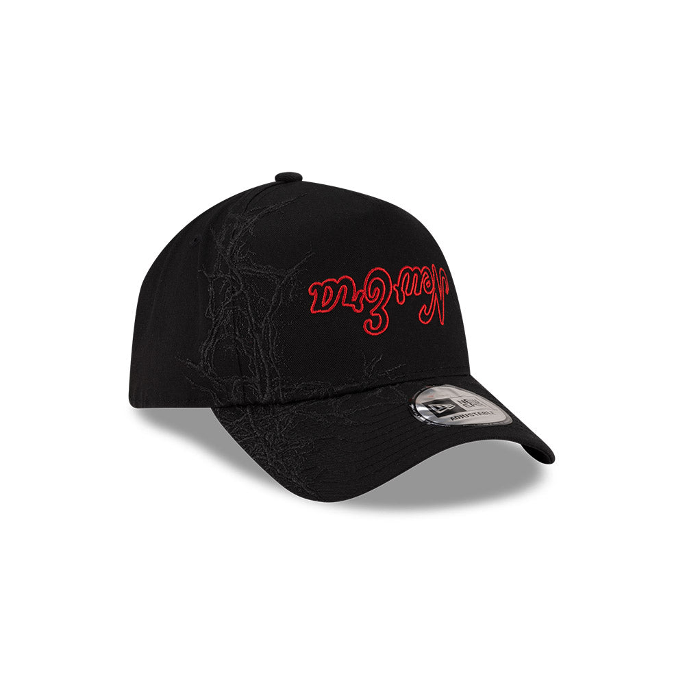 New Era X Netflix Stranger Things Upside Down Black 9Forty E-Frame Cap